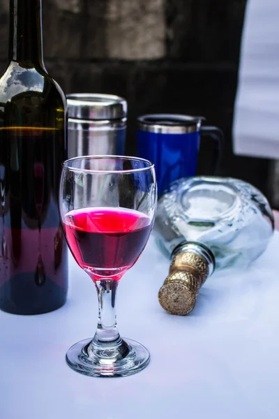 Glass of wine — Stock Photo, Image