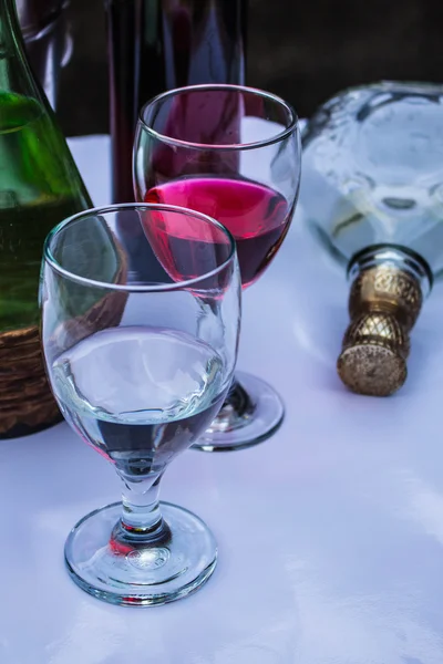Wine and liquor — Stock Photo, Image