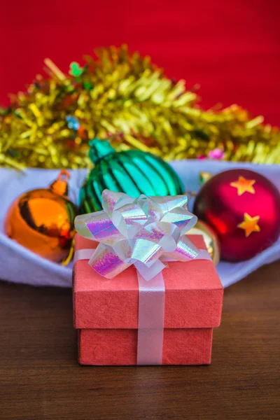 Gifts and decorations — Stock Photo, Image