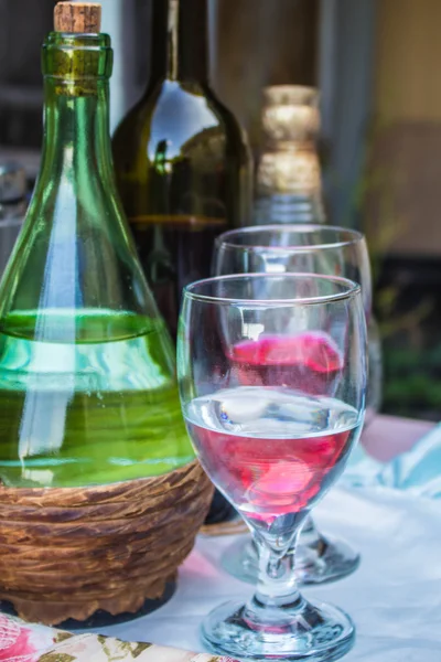 Glass of drink — Stock Photo, Image