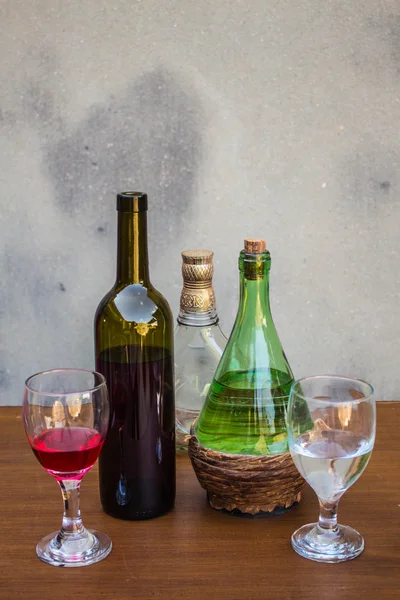 Conjunto de vinho — Fotografia de Stock