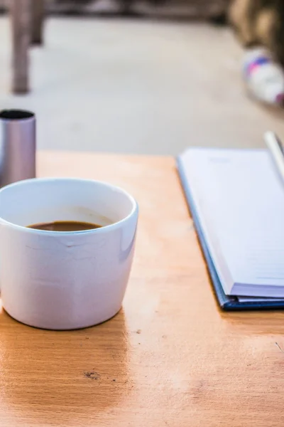 Coffee at work — Stock Photo, Image