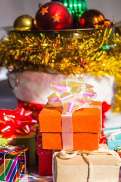 Orange gift — Stock Photo, Image