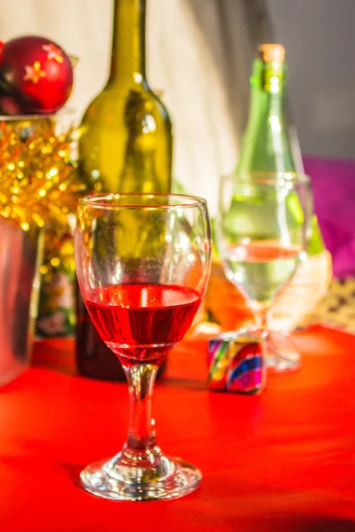 Glass red wine — Stock Photo, Image
