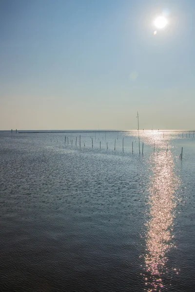 Luz solar no mar . — Fotografia de Stock