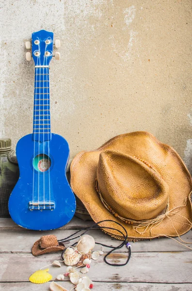 Ukulele and other devices — Stock Photo, Image