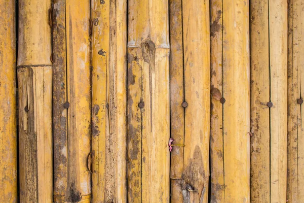 Oppervlak van bamboe wandelpad — Stockfoto