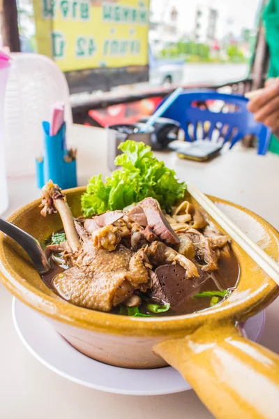 Noodle soup in Thailand. — Stock Image Noodle soup in Thailand. Stock Picture