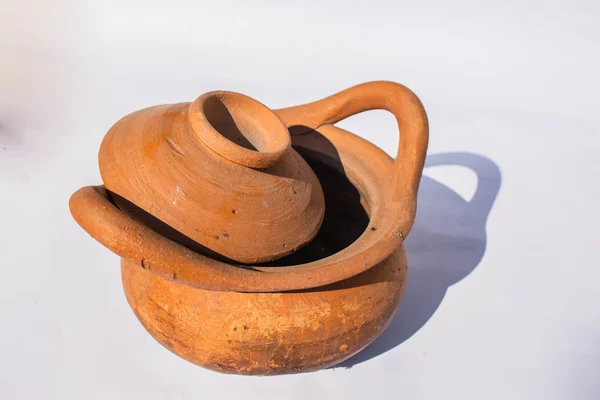 Clay pot product in Thailand. — Stock Photo, Image