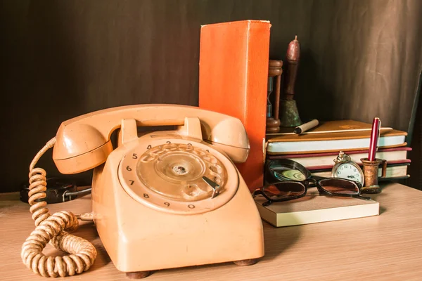 O telefone no escritório — Fotografia de Stock