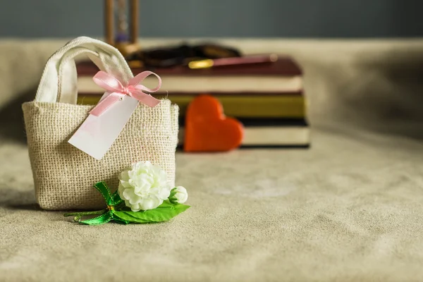 Gifts for Mother's Day on the desk.