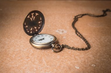 Kronometre üzerinde woodden