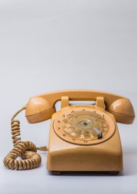 Arka plan eski telefon.