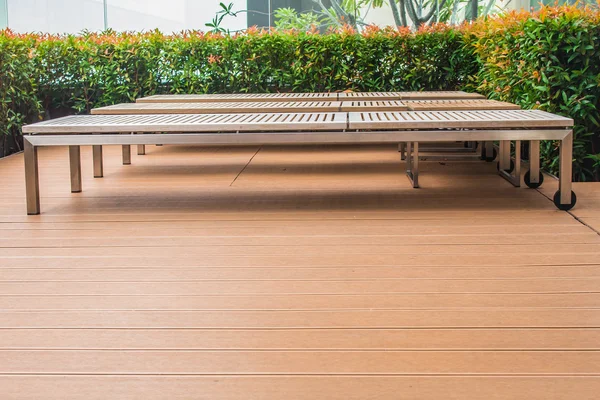 Seating for relaxing in the garden — Stock Photo, Image