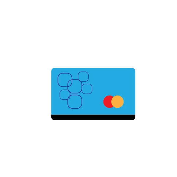 Банкоматна Картка Векторний Дизайн Піктограма Логотип Темпла — стоковий вектор