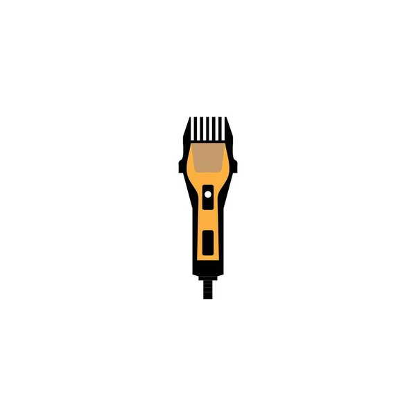Elektrisk Clipper Vektor Design Ilustration Ikon Logotyp Templat — Stock vektor