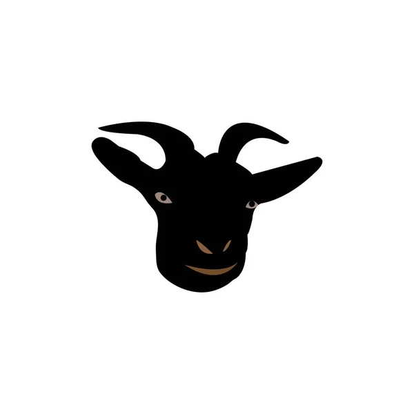 Dessin Vectoriel Chèvre Ilustration Icône Logo Modèle — Image vectorielle