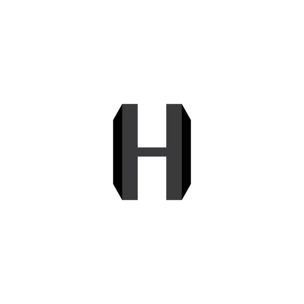 Logo Harfi Tasarım Simgesi Ilüstrasyon Vektör Şablonu — Stok Vektör