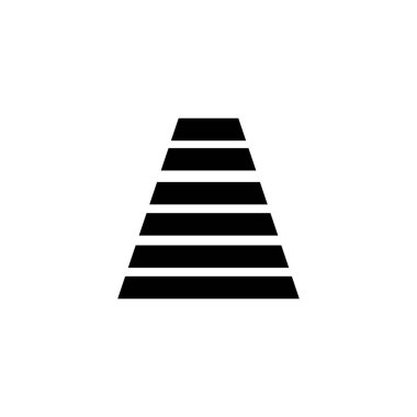 Zebra vektör tasarımı ilüstrasyon simgesi logo temposu