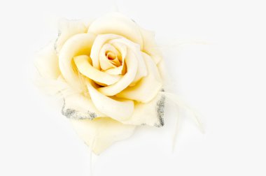 Dekoratif süsleme bir gülü