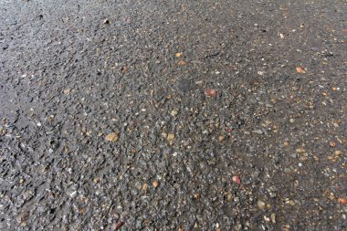 Islak gri asfalt, asfalt doku için arka plan