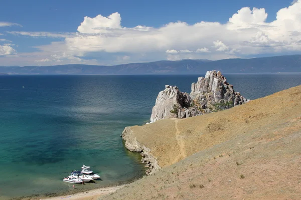 Naturaleza del lago Baikal, Isla Olkhon, Rusia — Foto de Stock