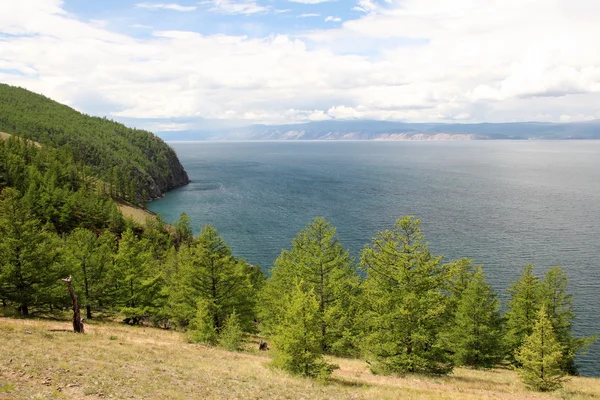 Природа Байкальского озера, остров Ольхон, Россия — стоковое фото