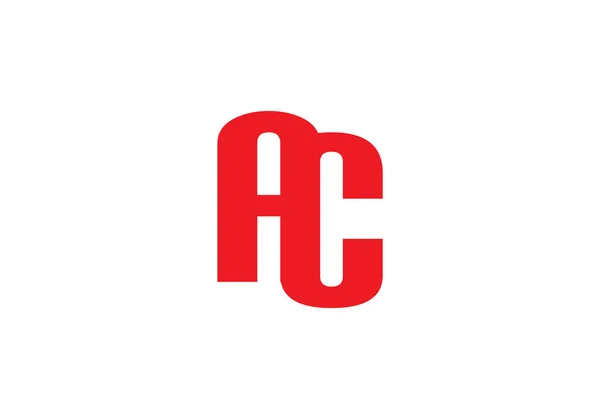 Carta Criativo Imagem Vetor Design Logotipo Moderno —  Vetores de Stock