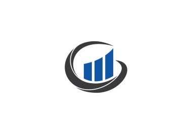 Yaratıcı Modern Business Typography Vector Şablonu ile Muhasebe - & Finansal Logo. Yaratıcı Soyut Logo Tasarımı