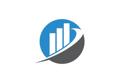 Yaratıcı Modern Business Typography Vector Şablonu ile Muhasebe - & Finansal Logo. Yaratıcı Soyut Logo Tasarımı