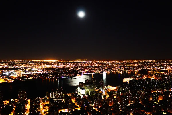 New York in der Nacht — Stockfoto