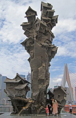 heykel kompozisyon Merkezi Chongqing, Çin