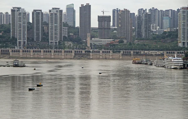 Panoráma města Chongqing, Čína — Stock fotografie