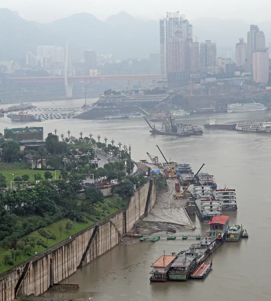 重庆市城市景观, 中国 — 图库照片