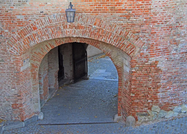 Einer der Eingänge zur Burg Spilberk — Stockfoto