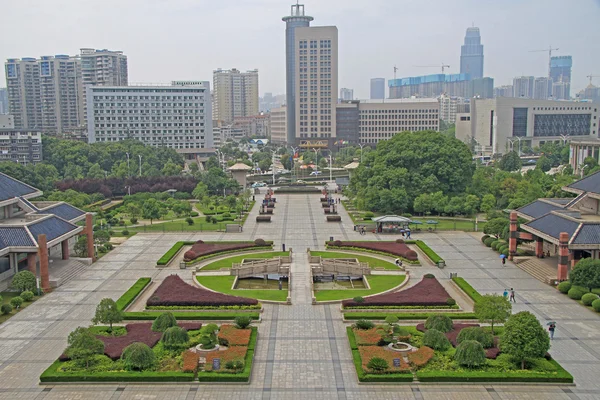 Πλατεία στο Hubei Επαρχιακό Μουσείο — Φωτογραφία Αρχείου