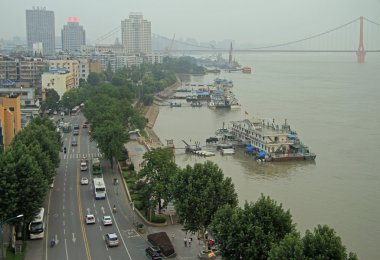 Yangtze Nehri ve Wuhan havuzda