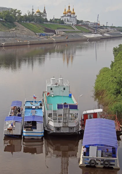 Setin Tyumen Nehri, Rusya Federasyonu — Stok fotoğraf