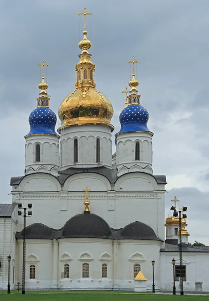 Weißstein kremlin in tobolsk, russland — Stockfoto