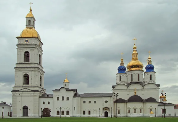 Wit-steen kremlin in Tobolsk, Rusland — Stockfoto