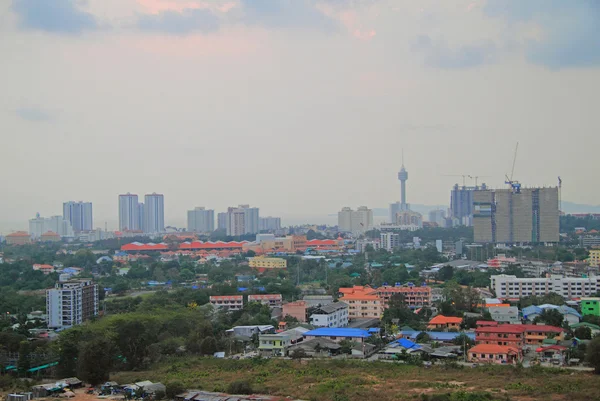 Stadsbilden av staden Pattaya — Stockfoto