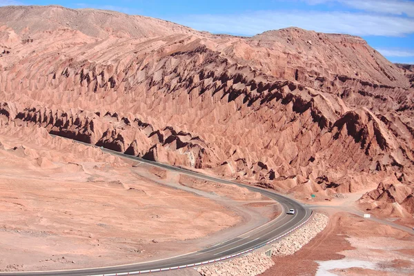Route près de San Pedro de Atacama — Photo