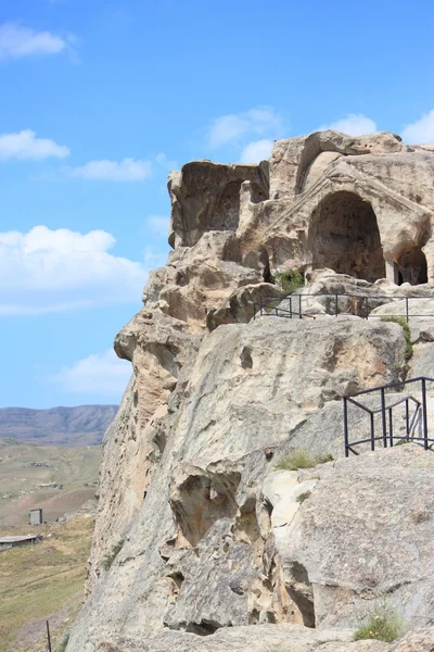 Cueva antigua ciudad pagana Uplistsihe — Foto de Stock