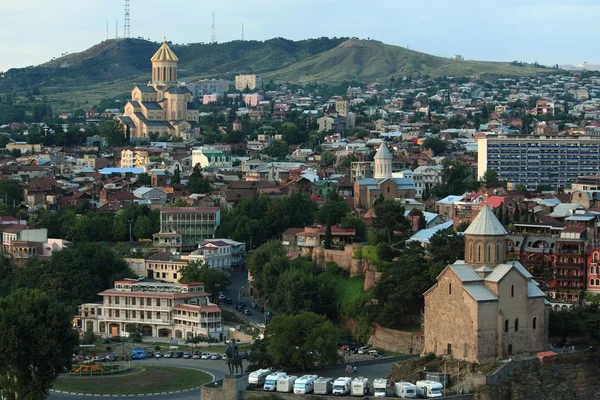 Aerial view of Tbilisi, Georgia — Stock Photo, Image