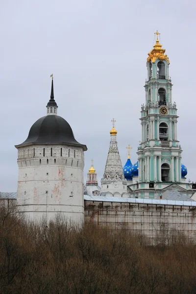 Nejsvětější Trojice Sergeje Lavra. Sergiev Posadu. Moskevská oblast — Stock fotografie