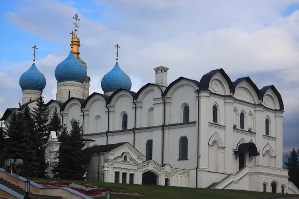 Catedral de la Anunciación en el Kremlin de Kazán — Foto de Stock