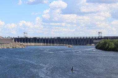 Zaporizhia Dnieper Hidroelektrik istasyonu