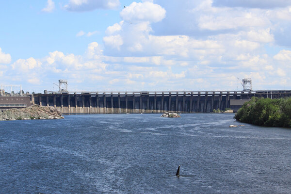 Днепровская ГЭС в Запорожье
