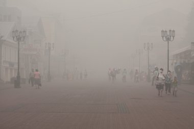 çok güçlü smog Nijniy Novgorod