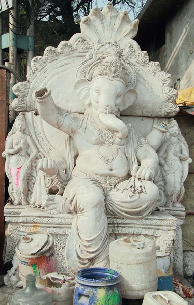 Escultura de Ganesha na Índia, Delhi — Fotografia de Stock
